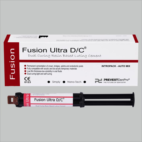 Fusion Ultra DC - Dual Cure Resin Based Luting Cement