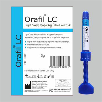 Orafil Lc- Light Cured Temporary Filling Material