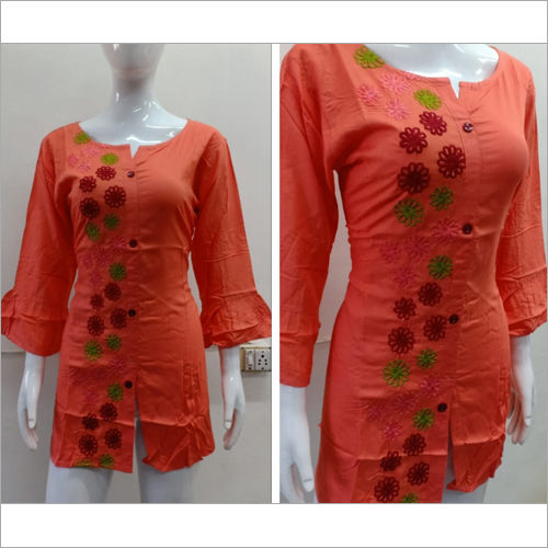 Rayon Short Kurti