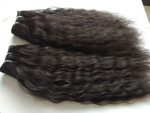 Virgin Kinky Straight Hair Natural color