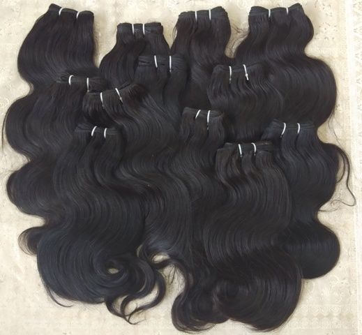 Double Machine Weft Body Wave Human Hair