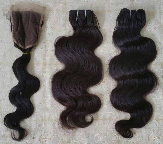 Double Machine Weft Body Wave Human Hair