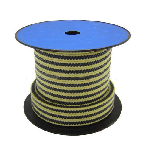 Aramid Yarn And Graphite Expanded PTFE Fiber Braided Rope By NORTH STAR INDUSTRIES