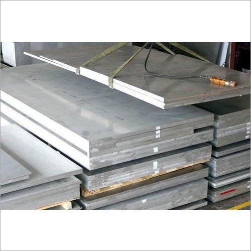 Aluminium Plate - 10-12 mm Thickness | Rigid Shape Rectangular Design Mill Finish Surface Treatment Corrosion-Resistant Material