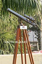 Nautical Oil Rubber Bronze Griffith Astro Double Barrel Telescope 50"