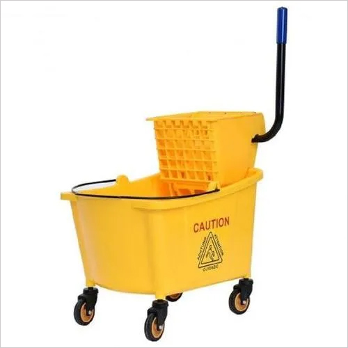 Ms Handle Single Bucket Mop Trolley