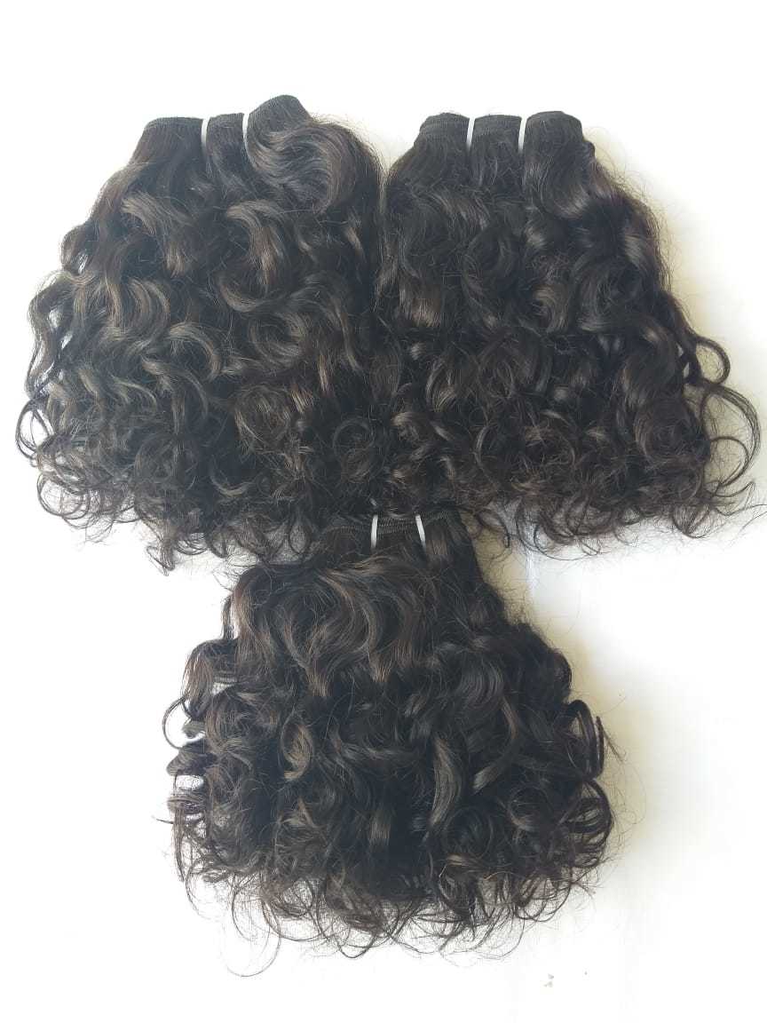 100% Virgin Curly Hair Pure Unprocessed best hair extensions