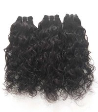 100% virgin curly hair, pure unprocessed human hair