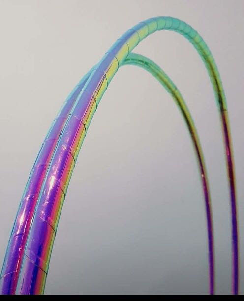 Laser Exotic Morph hula hoop tapes