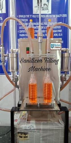 Sanitizer filling machine