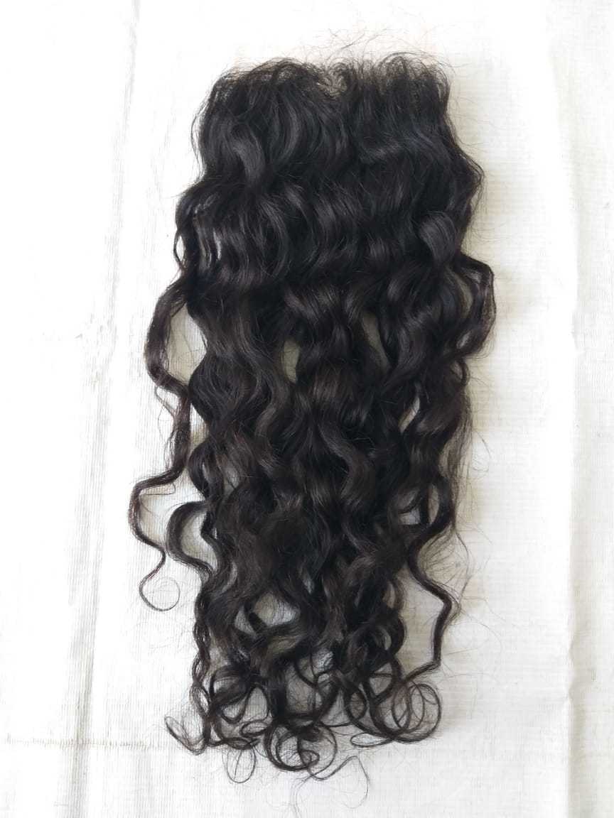 100 Percent Human Hair Closure Jerry Curly 8a 4x4