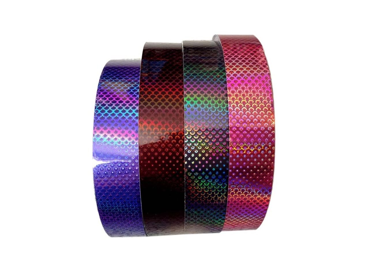 Holographic Hula Hoop Tapes in Multi Colours