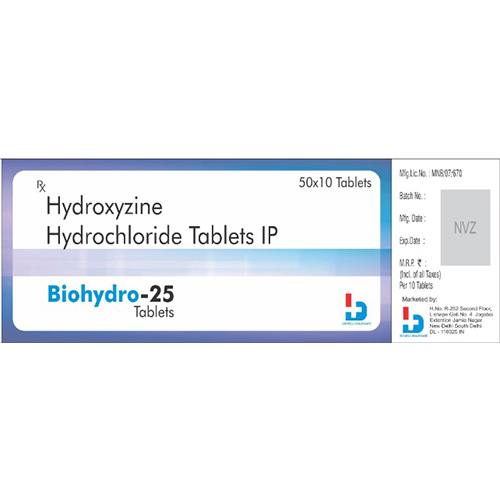 Biohydro-25 Tablets