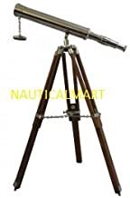 Click Image To Open Expanded View Vintage Nautical Griffith Telescope With Wooden Stand