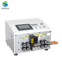 Automatic Round Sheathed Two-core Cable Cutting and Stripping Machine