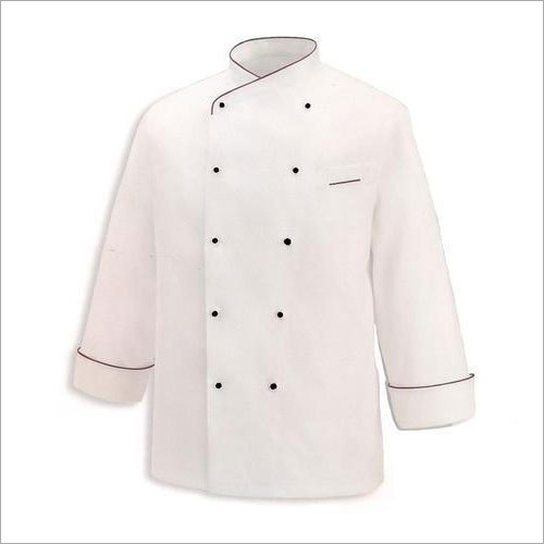 White Cotton Chef Coat