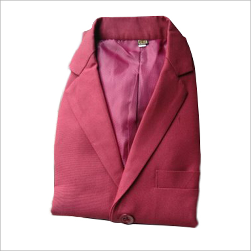 School Uniform Blazer - Woolen Fabric, All Sizes & Colors | Long Sleeve, No Fade, Dry Cleaning, Customized Logo, Skin-Friendly Lining