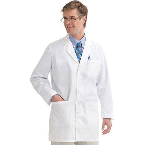 White Cotton Doctor Coat