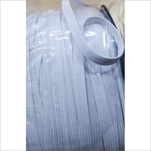 White Crochet Elastic - Rubber Cord Material, Multiple Lengths and Widths | Super Flexibility, Strong Elasticity, Smooth Texture, Long-Lasting Durability