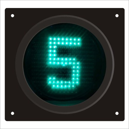 Green Polycarbonat Animated Pedestrian Countdown Timer