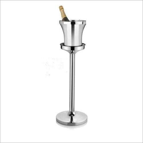 Wine Bucket with Stand SS Premium