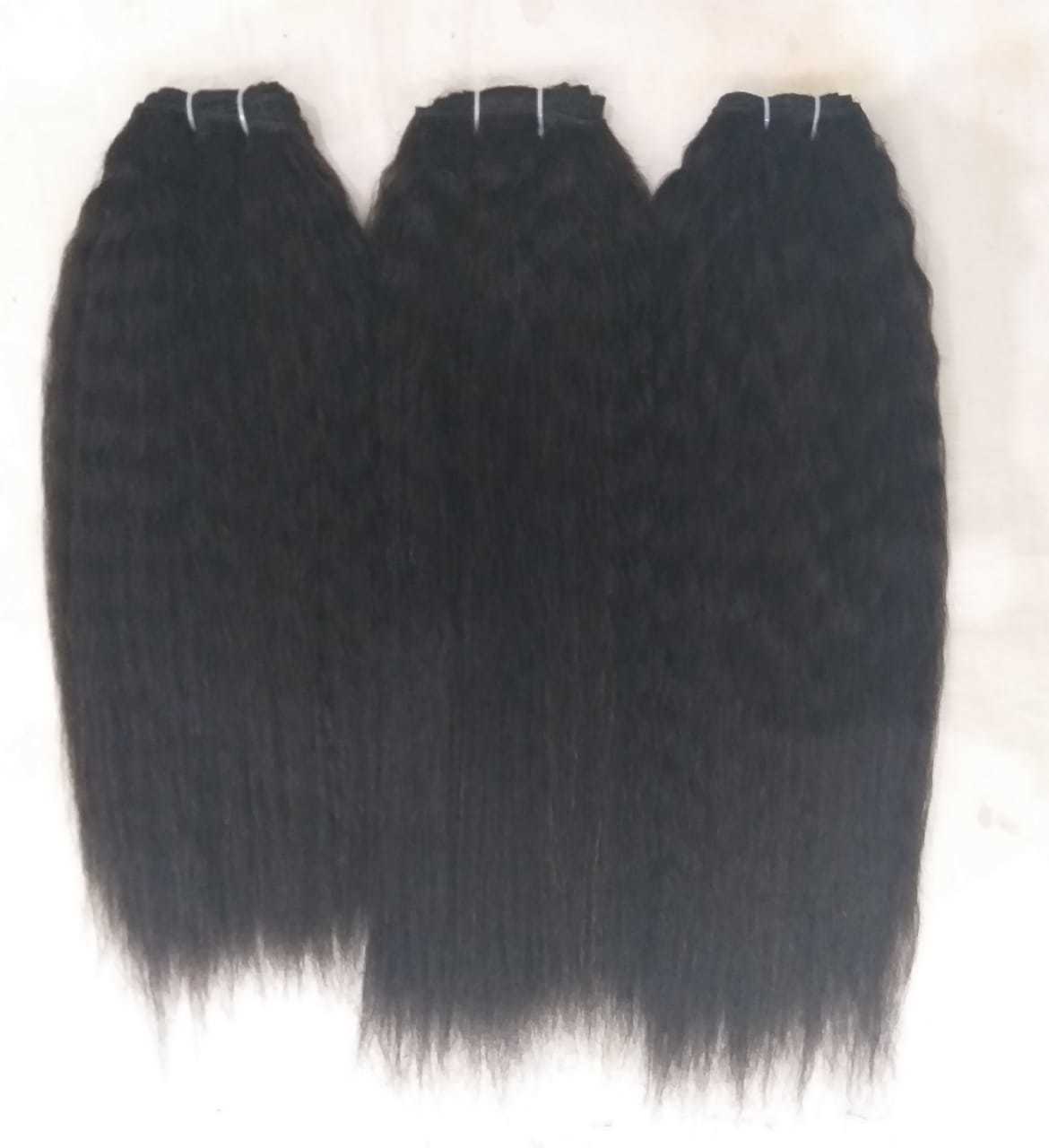 Single Drawn Natural Straight Double Machine Best Hair Extensions