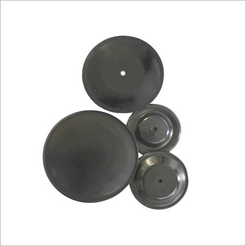 Rubber Diaphragms - Versatile Black Rubber,  Reliable Pressure Resistance for Control, Switch, Pump, Valve, and Accumulator Functions