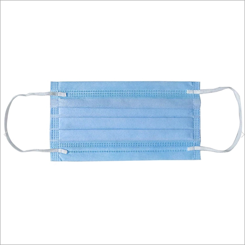 Sky Blue 3 Ply Face Mask