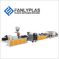 Pvc Rigid Sheet Line For Sandwich Board - Operating Type: Automatic