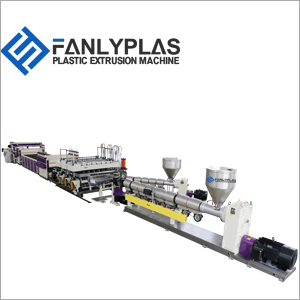 PC PP PE Hollow Grid Sheets Extrusion Lines