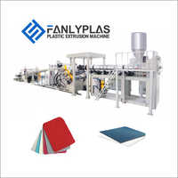 Abs Sheet Extrusion Line - Automatic Electric System | High Output, Extended Service Life, Labor-saving Process For Clear Sheets