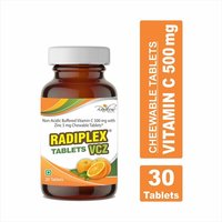 Non Acidic Vitamin C and Zinc Chewable Tablets