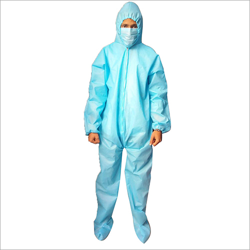 PPE Kit - Disposable Sky Blue Attire | Anti-Bacterial, External Use, Personal Care, Perfect for Medical Facilities