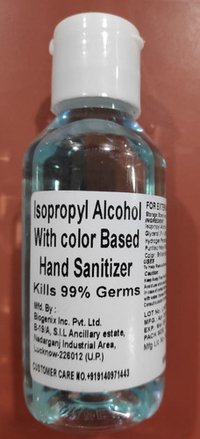 Isopropyl Alcohol With Color Based SanitiZer -100ml
