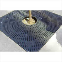 Tree Grating - Steel Material, Various Dimensions, Black Powder Coated Finish | High Load Capacity, Surface Mount Installation