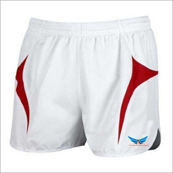 Red-White Sports Kabaddi Shorts