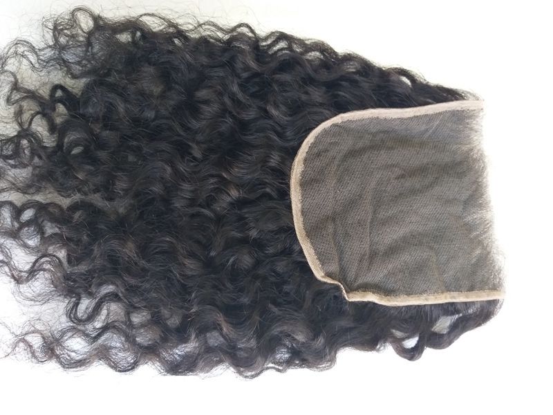 Brazilian Wholesale High Quality 4x4 Swiss Natural Wavy Lace Closure