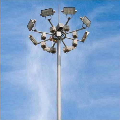 GI High Mast Light Pole