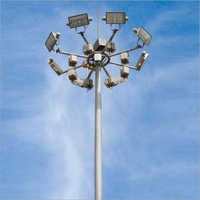 GI High Mast Light Pole