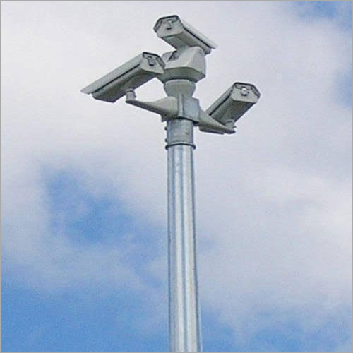 Galvanized Iron CCTV Pole