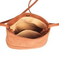 Leather Bucket Sling Bag