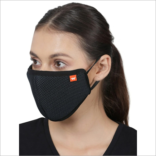 Black Cotton Face Mask Waterproof: No