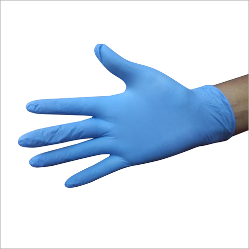 Sky Blue Disposable Safety Hand Gloves
