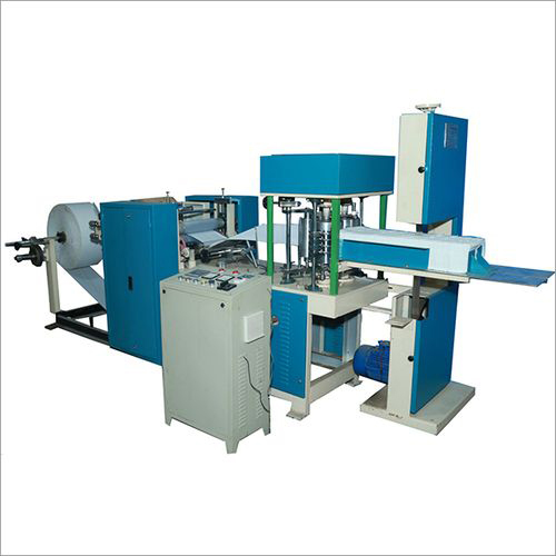 Stailness Steel Single Deck Tissue Paper Napkin Making Machine Single Colour And Single Embossing 2 Line