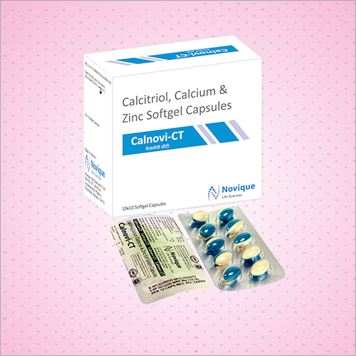 Calcitrol Calcium And Zinc Softgel Capsules