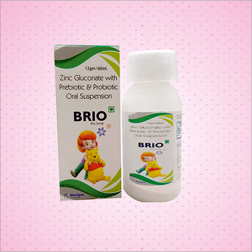 Zinc Gluconate With Prebiotic and Probiotic Oral Dry Syrup