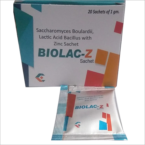 Saccharomyces Boulardii Lactic Acid Bacillus With Zinc Sachet