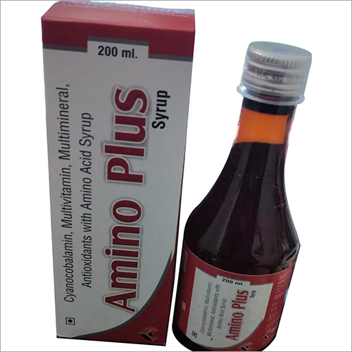 200 ml Cyanocobalamin Multivitamin Multimineral Antioxidants With Amino Acid Syrup