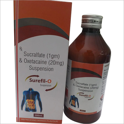 200 ml Sucralfate and Oxetacaine Suspension
