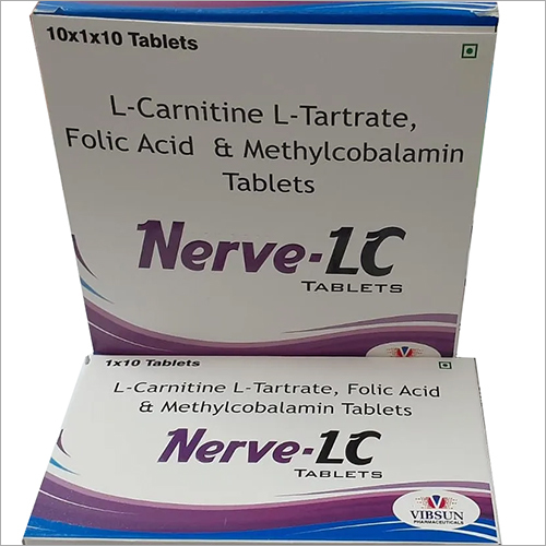 L-Carnitine L-Tartrate Folic Acid And Methylcobalamin Tablets